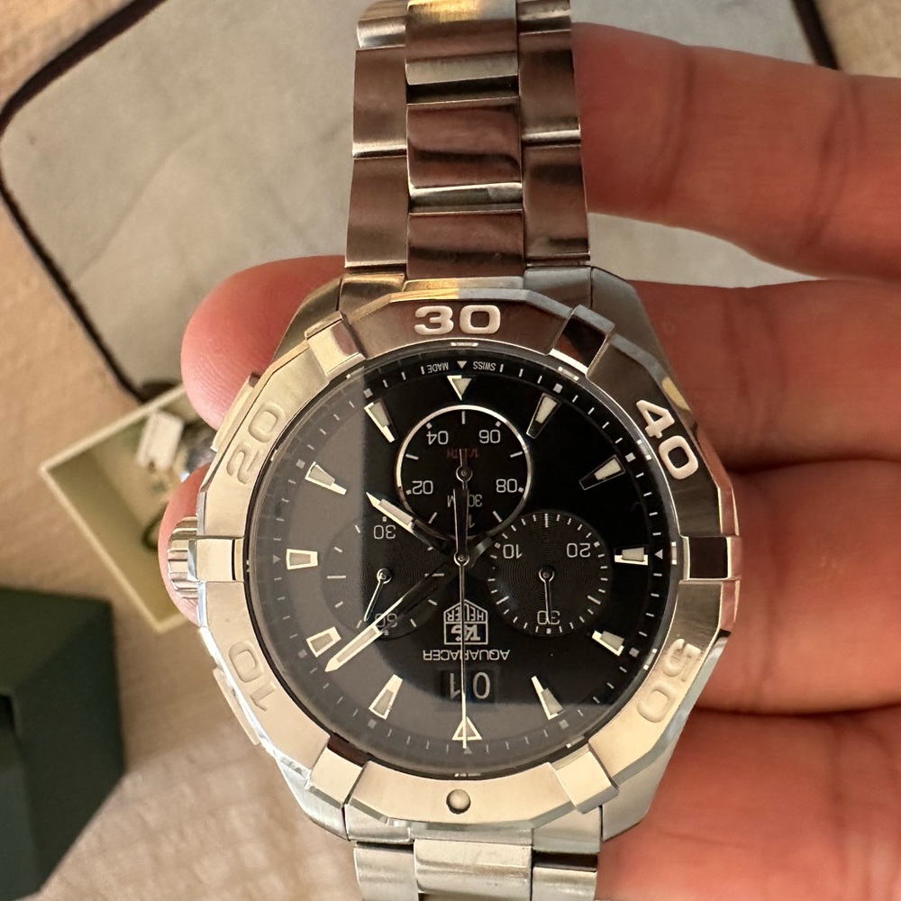 Tag Heuer Aquaracer Quartz 43mm, $1500OBO